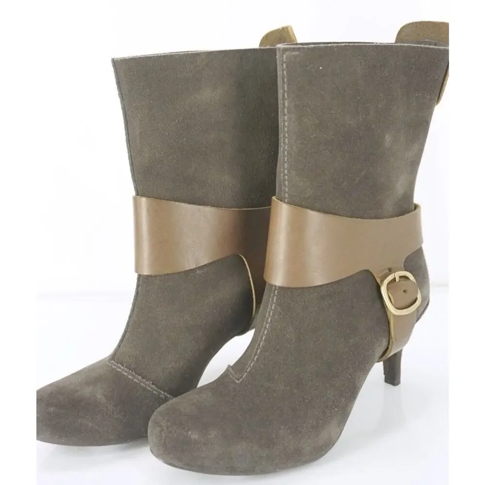 Pedro Garcia Suede Addison Removable Harness Boots Platform